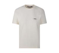 Jacquemus - Le Tshirt Gros Grain MC - Femme - Tops - Blanc - Taille: 40 FR