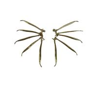 Jacquemus - Les Boucles Haricots - Femme - Accessoires - Jaune - Taille: ONE Size
