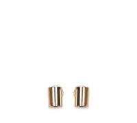 Jacquemus - Les Boucles Perlina Earrings - Femme - Accessoires - Gris - Taille: ONE Size