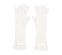 Jacquemus - Les Gants Gros Grain - Femme - Accessoires - Blanc - Taille: ONE Size