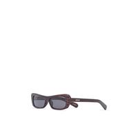Jacquemus - Les Lunettes Capri - Femme - Accessoires - Brun - Taille: ONE Size