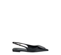 Jacquemus - Les Slingbacks Duelo Plates - Femme - Chaussures - Noir - Taille: 36 EU