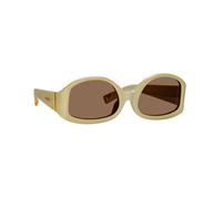 Jacquemus, Femme, Accessoires, Beige, Taille: 55 MM Lunettes de soleil