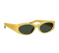 Jacquemus - Lunettes Ovalo Authentiques - Qualité Premium - unisex - Accessoires - Jaune - Taille: 55 MM