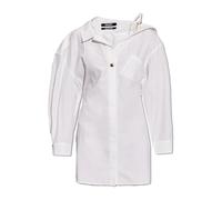 Jacquemus - Mini Robe en Coton - Femme - Robes - Blanc - Taille: 38 FR