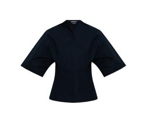 Jacquemus - Moisson Top - Femme - Blouses et Chemises - Bleu - Taille: 38 FR