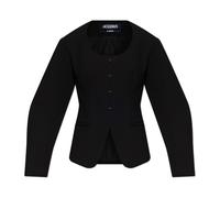 Jacquemus - Ovalo Blazer - Femme - Vestes - Noir - Taille: 32 FR