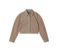 Jacquemus - Ovalo Cargo Cotton Jacket - Femme - Vestes - Brun - Taille: 38 FR