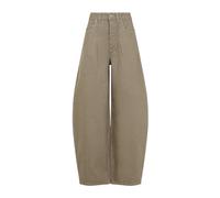 Jacquemus - Ovalo de-Nîmes Denim Pants - Femme - Jeans - Brun - Taille: W25