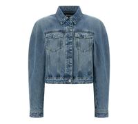 Jacquemus - Ovalo de-Nîmes Veste en jean - Femme - Vestes - Bleu - Taille: 34 FR