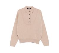Jacquemus - Pallone Polo Sweater - Femme - Pulls - Beige - Taille: 40 FR