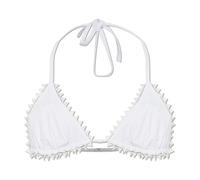 Jacquemus - Picot Bikini Top - Femme - Maillots de bain - Blanc - Taille: 40 FR