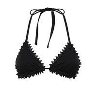 Jacquemus - Picot Bikini Top - Femme - Maillots de bain - Noir - Taille: 38 FR