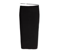 Jacquemus - Pralu Ribbed Skirt - Femme - Jupes - Noir - Taille: 38 FR