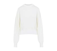 Jacquemus - Pull Blanc Élégant Confortable Stylé Indispensable Garde-robe - Femme - Pulls - Blanc - Taille: 38 FR