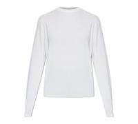 Jacquemus - Pull en laine à col ras du cou - Femme - Pulls - Blanc - Taille: 38 FR