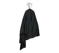 Jacquemus - Robe Asymétrique Plissée - Femme - Robes - Noir - Taille: 34 FR