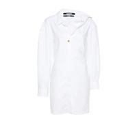 Jacquemus - Robe Chemise Mini Blanche - Femme - Robes - Blanc - Taille: 38 FR