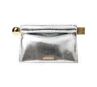 Jacquemus - Rond Carré Clutch - Femme - Sacs - Gris - Taille: ONE Size