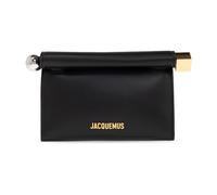Jacquemus - Rond Carré Small Handbag - Femme - Sacs - Noir - Taille: ONE Size