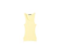 Jacquemus - Rond Carré Tank Top - Femme - Tops - Jaune - Taille: 42 FR