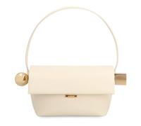 Jacquemus - Sac à bandoulière en cuir chic avec détails métalliques - Femme - Sacs - Blanc - Taille: ONE Size