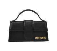 JACQUEMUS sac à main petit modèle en cuir noir - UNI