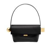 Jacquemus - Sac Bandoulière en Cuir d'Agneau Noir - Femme - Sacs - Noir - Taille: ONE Size