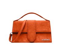 Jacquemus - Sac Bandoulière en Cuir Terracotta - Femme - Sacs - Orange - Taille: ONE Size