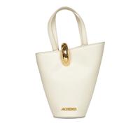 Jacquemus - Sac Seau Mini Asymétrique Ivoire - Femme - Sacs - Beige - Taille: ONE Size