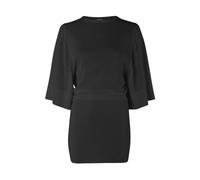 Jacquemus - Wool Dress With Embroidered Logo - Femme - Robes - Noir - Taille: 36 FR