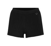 Jacquemus - Shorts Plissés en Maille Noire - Femme - Shorts - Noir - Taille: 40 FR