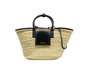 Jacquemus - Soli Basket - Femme - Sacs - Beige - Taille: ONE Size