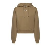 Jacquemus - Sweat à capuche à Plaque Logo - Femme - Sweatshirts et sweats à capuche - Brun - Taille: 36 FR