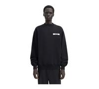 Jacquemus - Sweat à gros-grain logo - Homme - Sweatshirts et sweats à capuche - Noir - Taille: S
