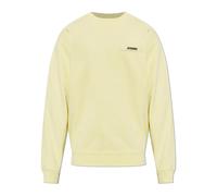 Jacquemus - SweaT-shirt avec écusson logo - Homme - Sweatshirts et sweats à capuche - Jaune - Taille: XS