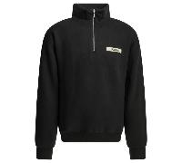JACQUEMUS sweat-shirt homme à demi-zip noir - l