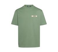 Jacquemus - T-shirt à col rond et manches courtes - Homme - Tops - Vert - Taille: S