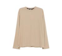 Jacquemus - T-shirt à manches longues col rond - Homme - Tops - Beige - Taille: S