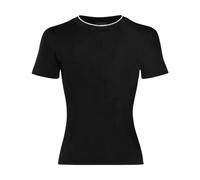 Jacquemus - T-Shirt Côtelé - Femme - Pulls - Noir - Taille: 38 FR