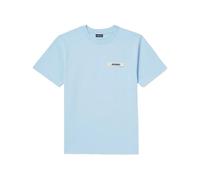 Jacquemus - T-shirt Gros Grain - Homme - Tops - Bleu - Taille: 2XL