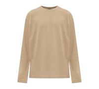 Jacquemus - T-shirt Long Col Rond - Homme - Tops - Beige - Taille: XS