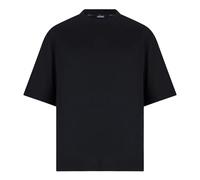 Jacquemus - T-Shirt Rond Carré à Manches Courtes - Homme - Tops - Noir - Taille: XL