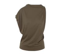 Jacquemus - The Drap Top - Femme - Blouses et Chemises - Vert - Taille: 36 FR