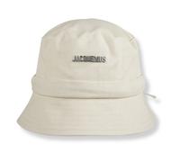 Jacquemus - The Gadjo Bucket Hat - Femme - Accessoires - Blanc - Taille: 58 CM