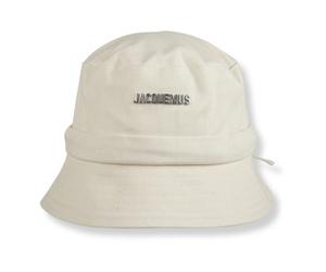 Jacquemus - The Gadjo Bucket Hat - Femme - Accessoires - Blanc - Taille: 60 CM