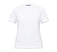 Jacquemus - The J Short-Sleeve T-Shirt - Femme - Tops - Blanc - Taille: 38 FR