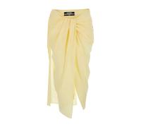 Jacquemus - The Paréo Skirt - Femme - Jupes - Jaune - Taille: 38 FR