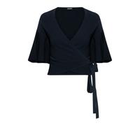 Jacquemus - The Paysan Ruffled Top - Femme - Tops - Bleu - Taille: 38 FR