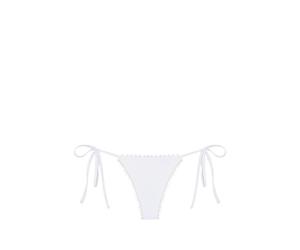 Jacquemus - The Picot Bikini Bottom - Femme - Maillots de bain - Blanc - Taille: 38 FR